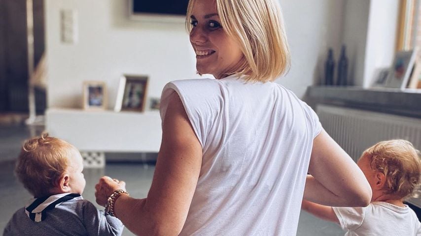 Harter Mama-Alltag: Sandra Kuhns Sohn will nicht schlafen