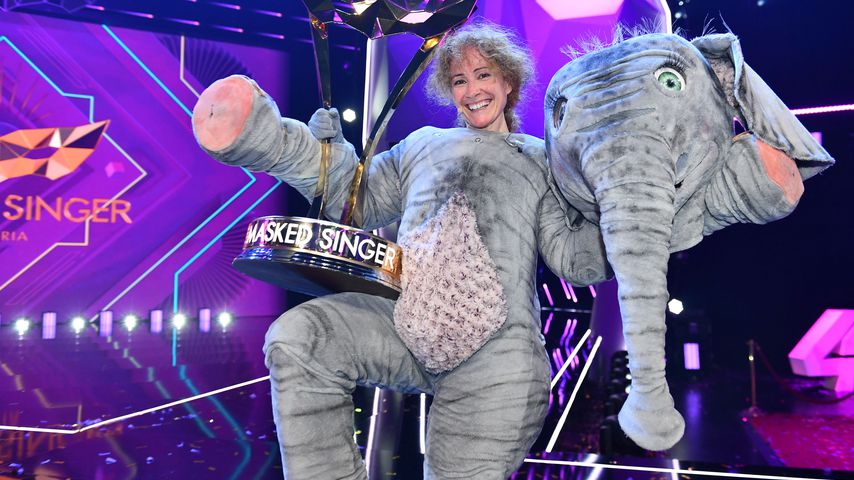 Große Sängerin: Babyelefant gewinnt "Masked Singer Austria"