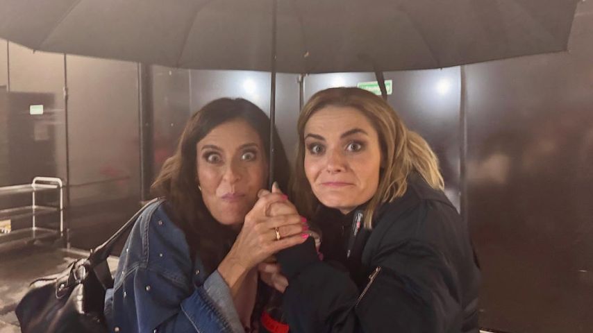 Sandra Studer und Hazel Brugger, Moderatorinnen