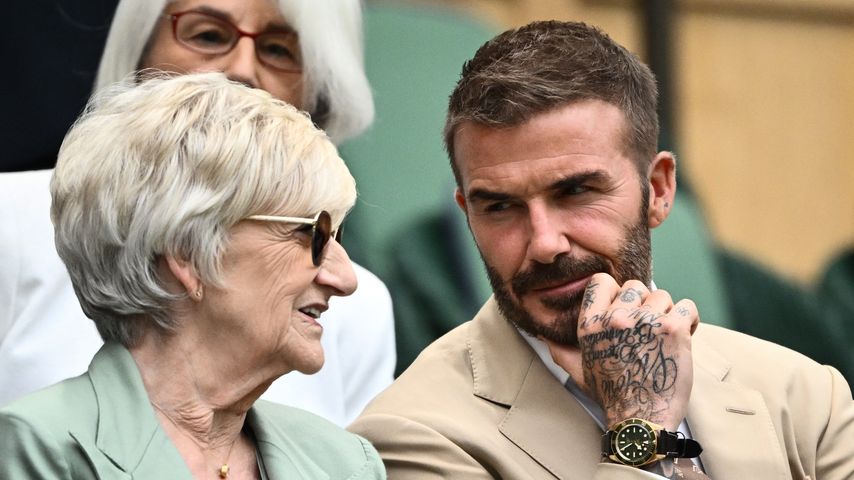 Sandra und David Beckham, Juli 2023