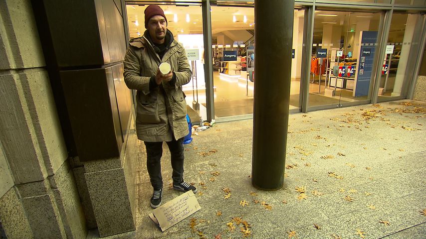 Sandy Fähse bei "Prominent und obdachlos"