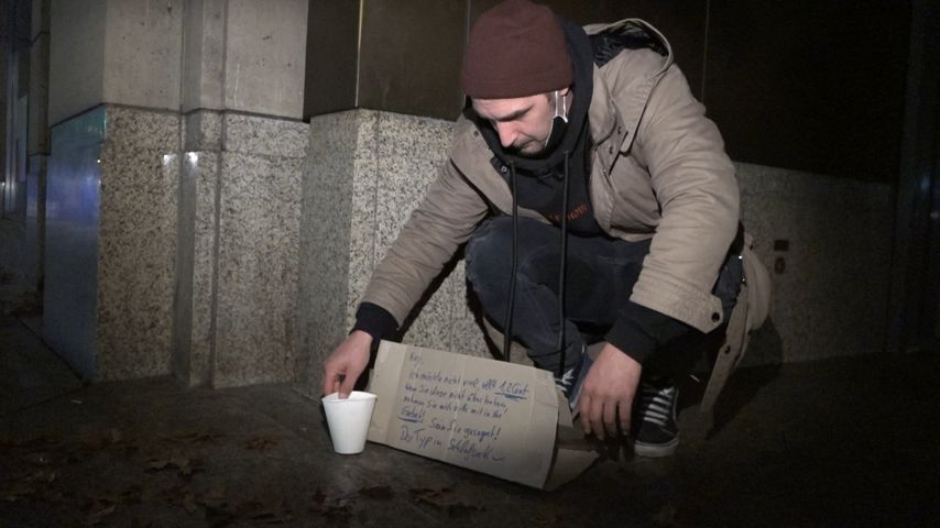 Sandy Fähse bei "Prominent und obdachlos"