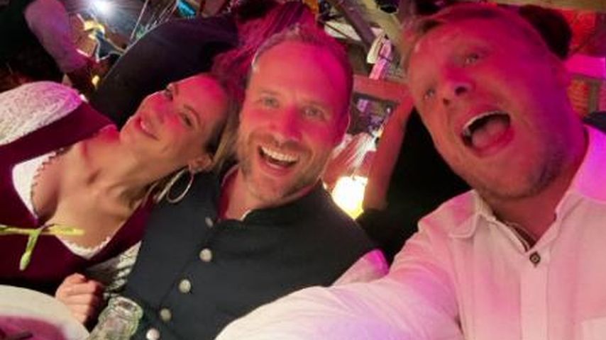 Sandy Meyer-Wölden, Alexander Müller und Oliver Pocher, September 2024