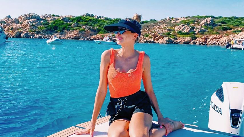 Sandy Meyer-Wölden auf Sardinien