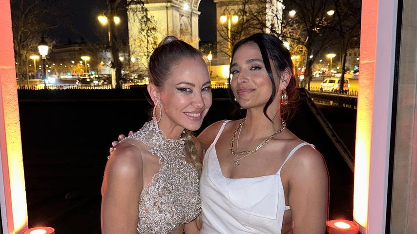 Sandy Meyer-Wölden und Amira Pocher in Paris