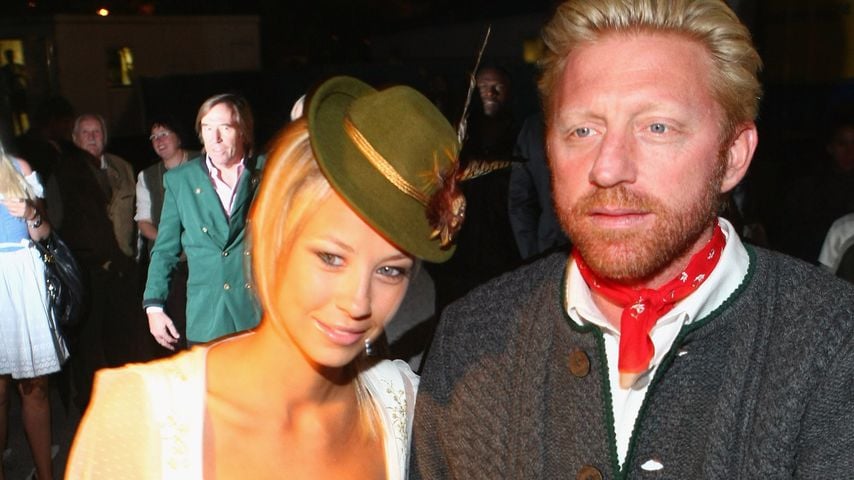 Alessandra Meyer-Wölden und Boris Becker auf dem Oktoberfest 2008