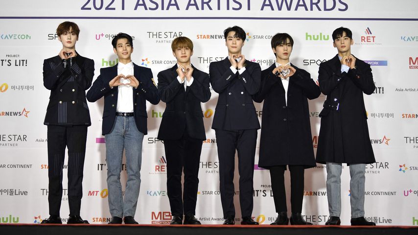 Sanha, MJ, Jinjin, Moonbin, Rocky und Eunwoo, Astro-Mitglieder