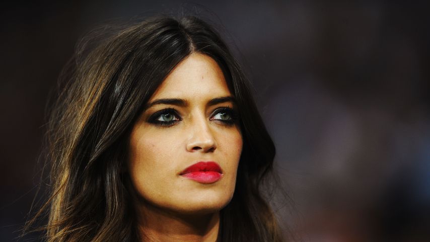 Sara Carbonero bei einem von Iker Casillas' Spielen
