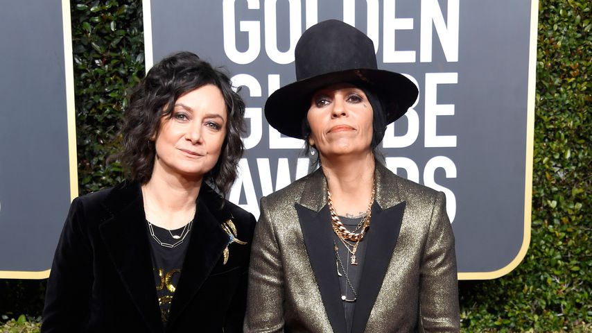 Sara Gilbert und Linda Perry bei den Golden Globe Awards 2019