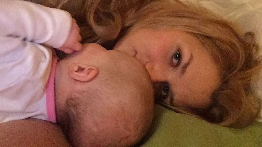 Sara Kulka mit ihrer jüngsten Tochter