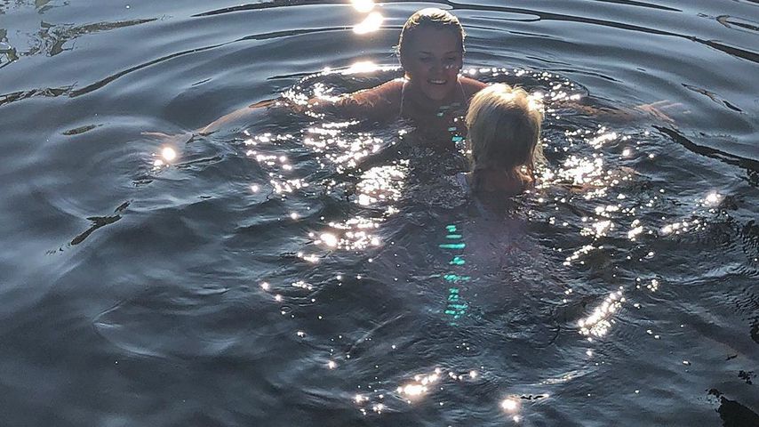 Sara Kulka und Tochter Matilda