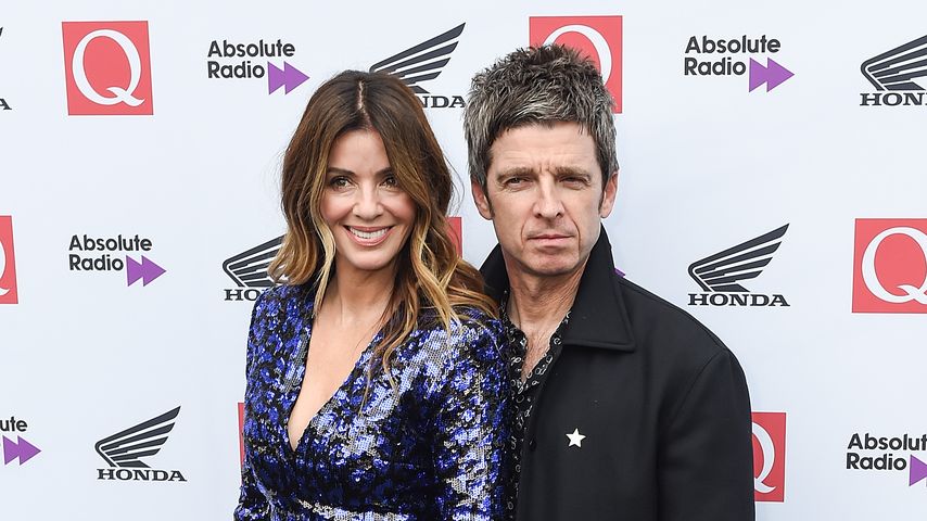 Sara und Noel Gallagher im Oktober 2018 in London