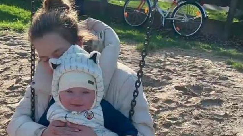 Sarafina und Emory Wollny im Februar 2022