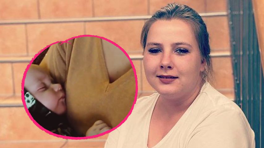 "Mamas Dino": Hier kuschelt Sarafina Wollny mit Baby Casey