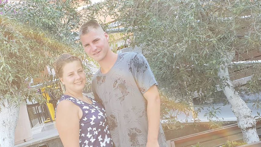 Sarafina Wollny mit ihrem Freund Peter