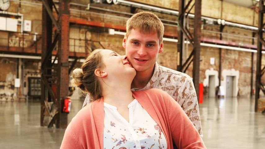 Sarafina Wollny mit ihrem Mann Peter