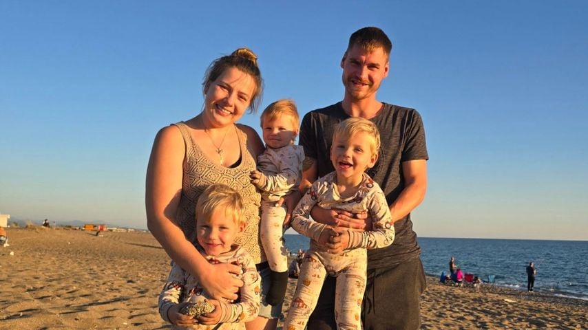 Sarafina Wollny, Peter Wollny und ihre Kinder, Oktober 2024