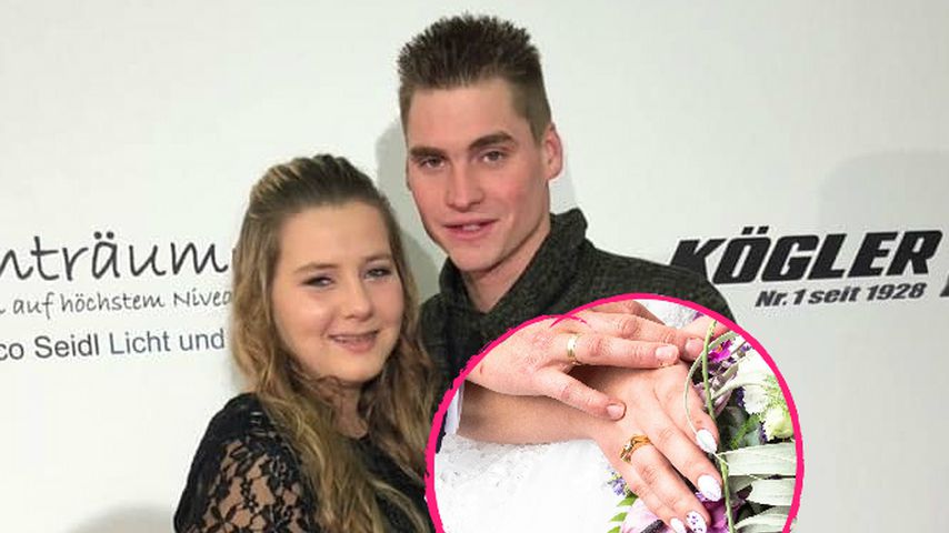 "Überglücklich": Sarafina Wollny und Peter haben geheiratet
