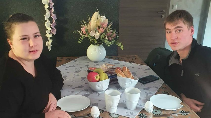 Sarafina Wollny und Peter Heck im März 2020