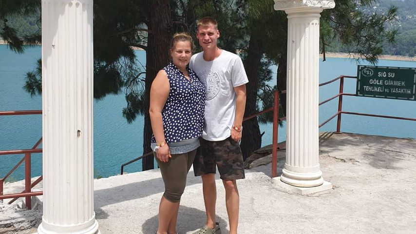 Sarafina Wollny und Peter Heck