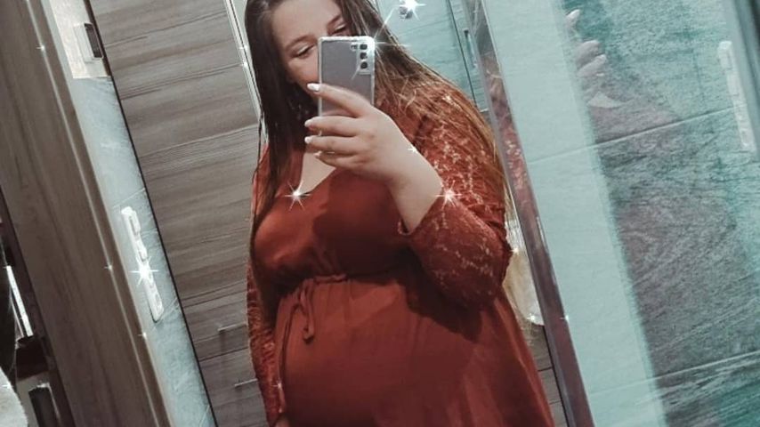 Sarafina Wollny im April 2021