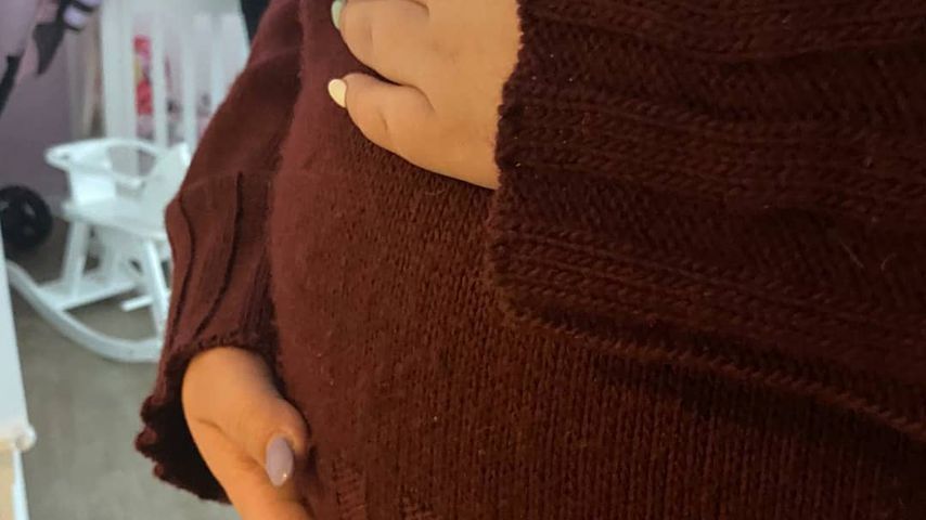 Sarafina Wollnys Babybauch