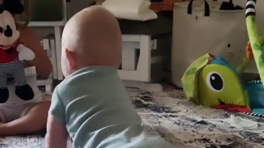 Sarafina Wollnys Baby im April 2022
