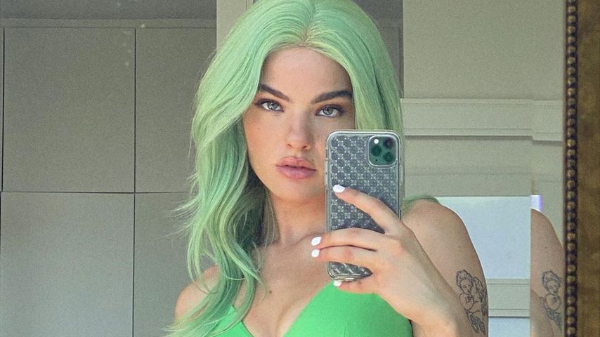 Neuer Look: Ex-GNTM-Girl Sarah Almoril hat jetzt grüne Haare
