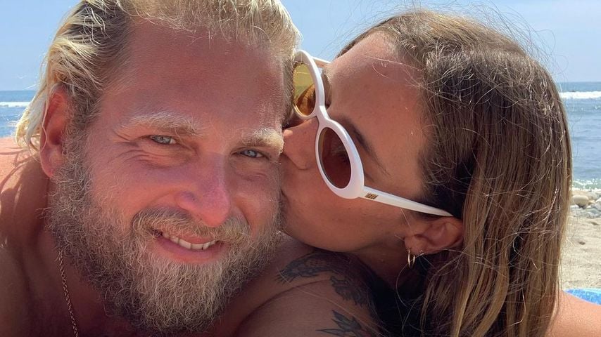 Sarah Brady und Jonah Hill im August 2021