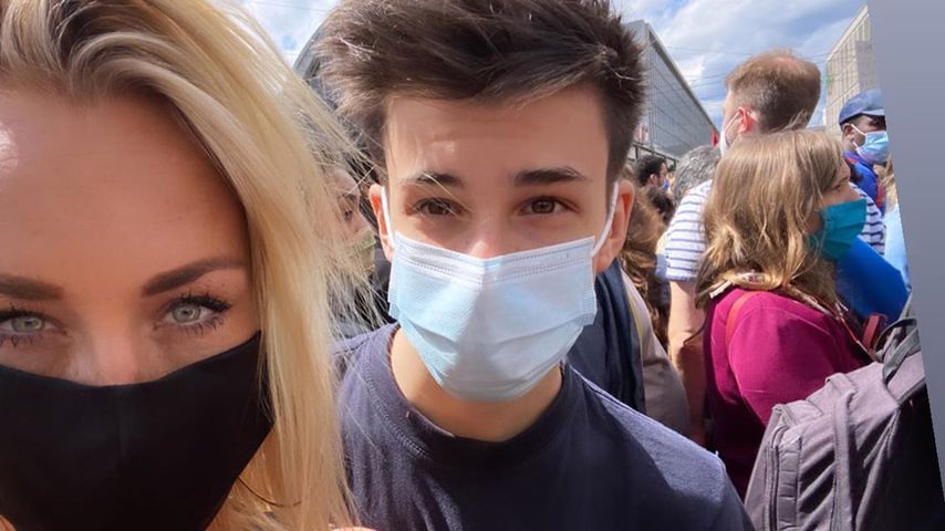 Sarah Connor und Tyler Terenzi im Juni 2020 in Berlin
