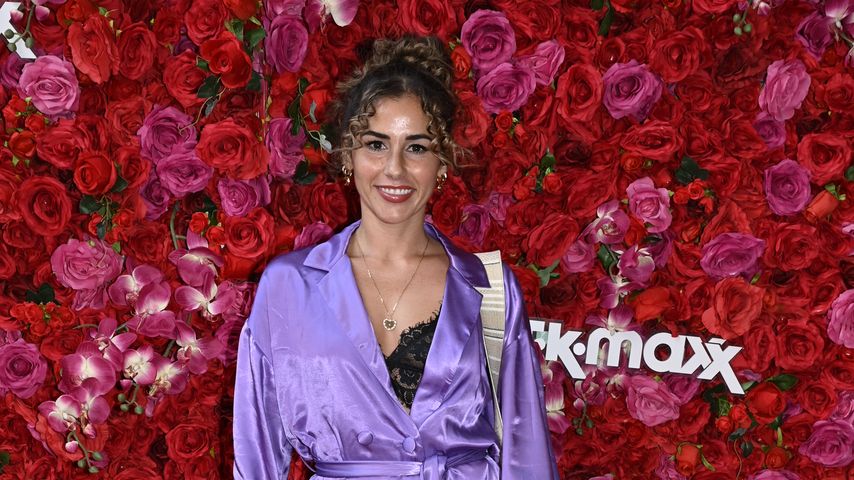 Sarah Engels auf einem Event
