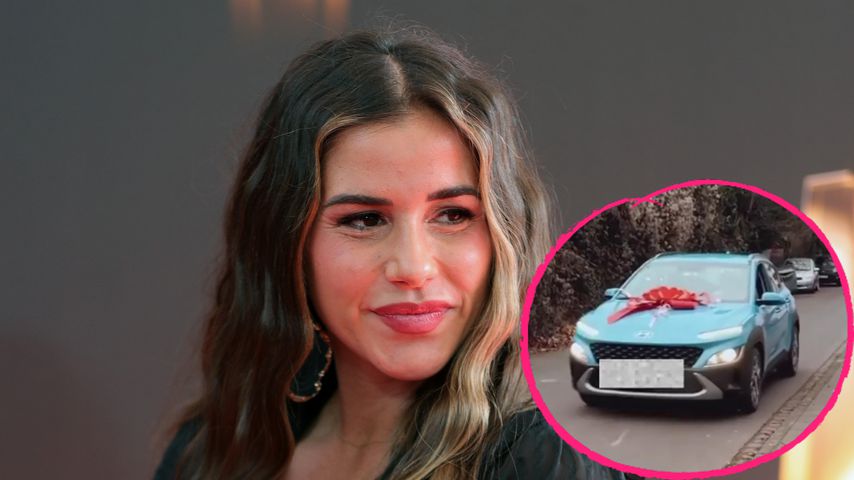 Sarah Engels schenkt Mama Sonja ein Auto zu Weihnachten