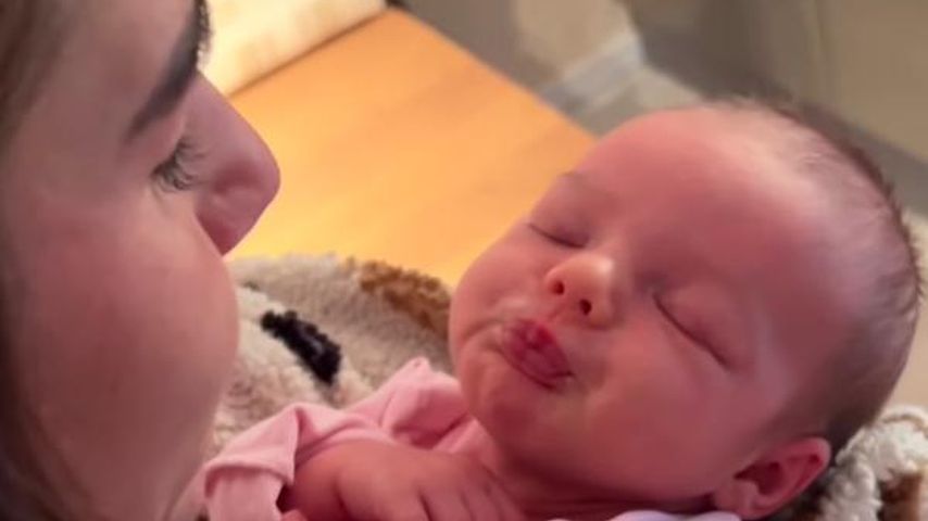 Sarah Engels mit ihrem Baby Solea