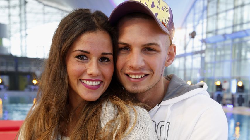 Sarah Engels und Pietro Lombardi, November 2014