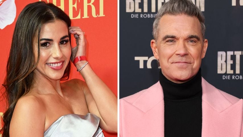 "Fan-Girl-Moment": Sarah Engels trällert mit Robbie Williams