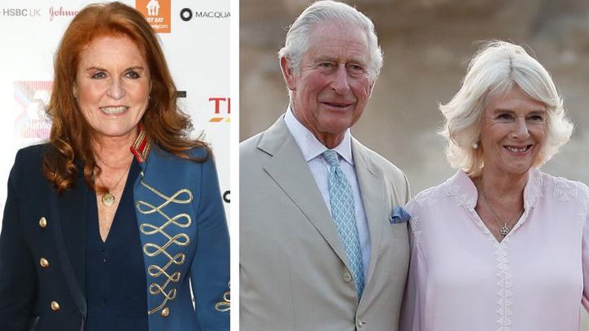 Stolz: Sarah Ferguson unterstützt König Charles und Camilla