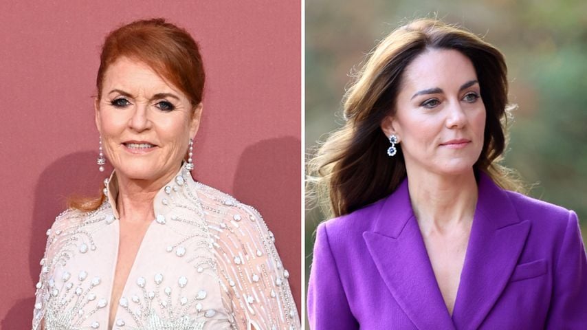 Im Umgang mit Krebs: Sarah Ferguson lobt Prinzessin Kate!