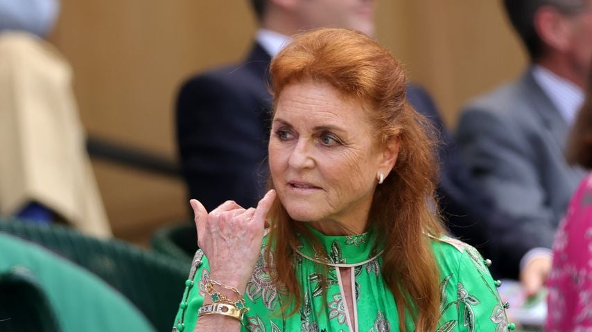 Nach 20 Jahren Pause: Sarah Ferguson glänzt in Wimbledon