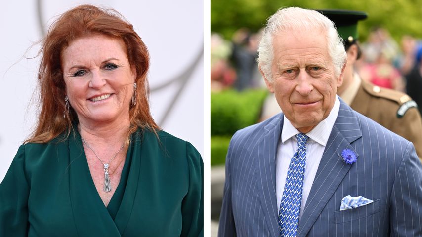 Beide haben Krebs: Sarah Ferguson ermutigt König Charles
