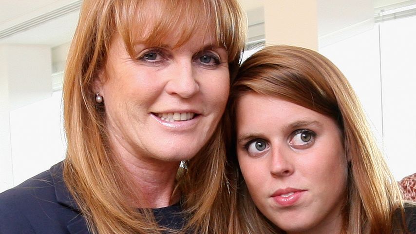 Sarah Ferguson und Prinzessin Beatrice im Mai 2008