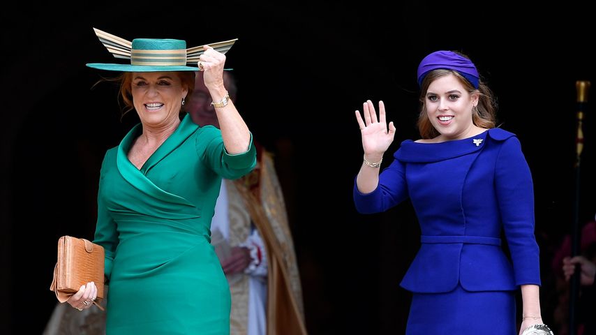 Sarah Ferguson und Prinzessin Beatrice im Oktober 2018