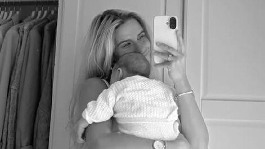 Sarah Franssen mit Baby Calea Sophie, August 2026