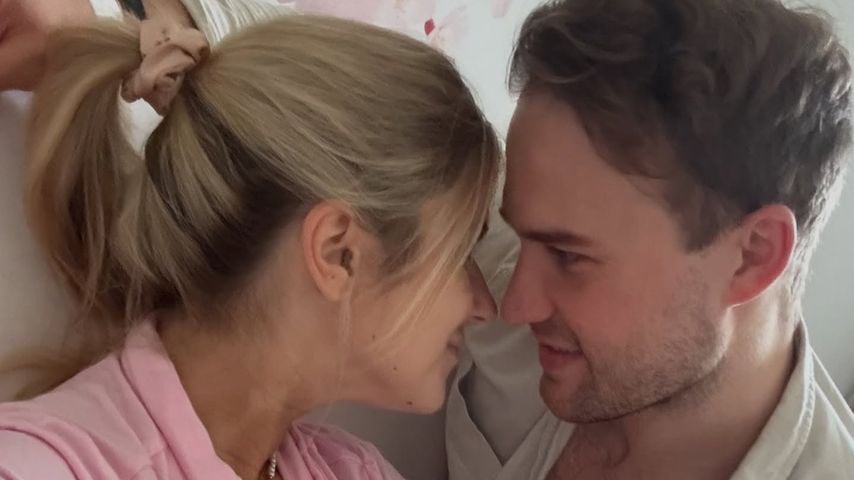 Sarah Franssen, ihr Partner Henri und ihre Tochter Cleo Amalia