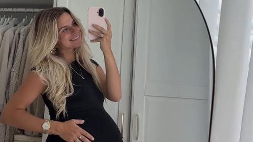 "Endspurt": Schwangere Sarah Franssen ist im zehnten Monat