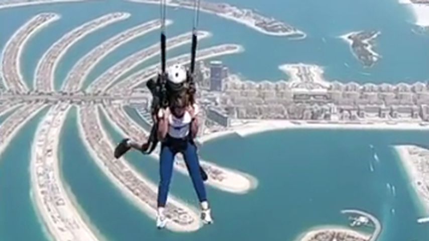 Sarah Harrison in Dubai, April 2021
