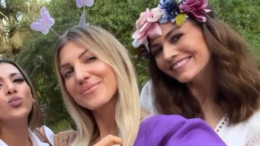 Sarah Harrison und Fiona Erdmann bei der Geburtstagsparty von Payten Aogo