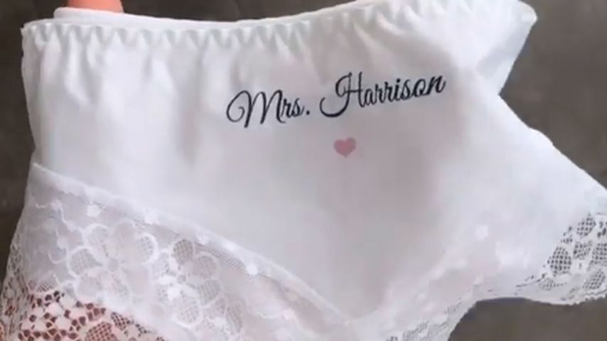 Sarah Harrisons Hochzeits-Slip