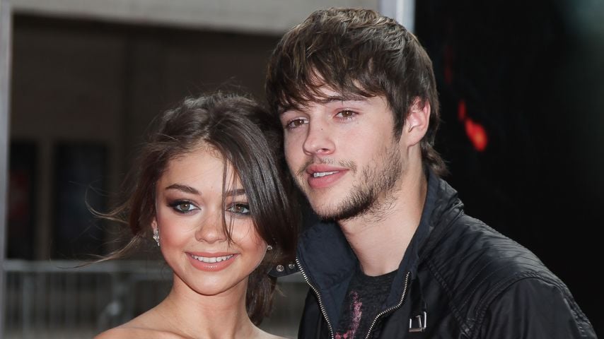 Sarah Hyland mit Matt Prokop bei der New Yorker Premiere von "Harry Potter and the Deathly Hallows: Part 2", Juni 2011