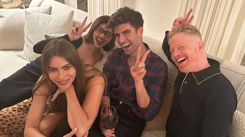 Sarah Hyland, Sofía Vergara, Justin Mikita und Jesse Tyler Ferguson, 2023