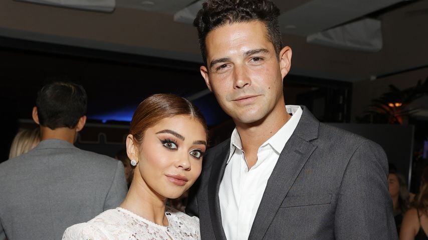 Sarah Hyland und Wells Adams, 2021